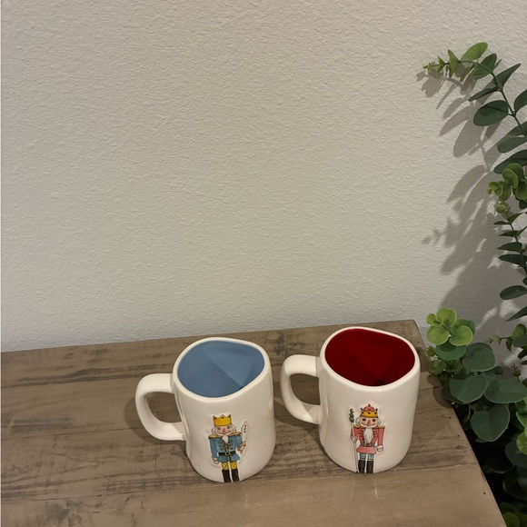 Set of 2 Rae Dunn Christmas Nutcracker mugs. - Picture 2 of 4